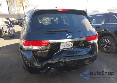2014 Honda Odyssey Ex-L z USA, uszkodzony, nr VIN 5FNRL5H67EB065098